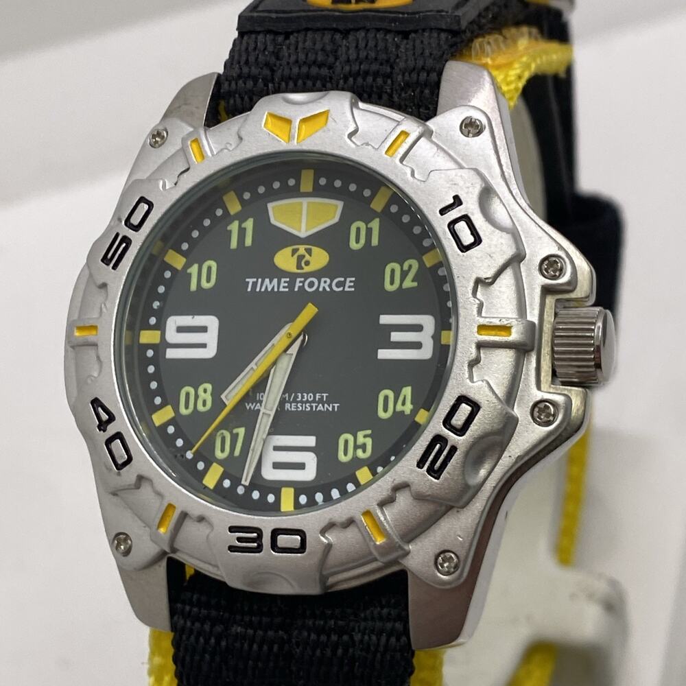 Time Force Mens Rugged Camping Fitness Watch New Battery